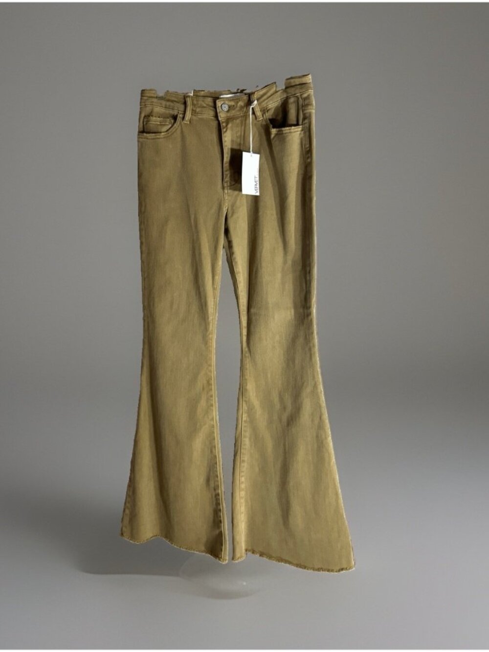 Vervet High Rise Bell Bottom Brown Jeans Flare Size 30 Cowgirl Western Bella New